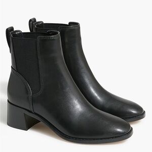 J crew black Chelsea boots